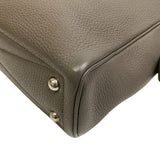 Hermes Business bag leather gray Victoria 40 mens