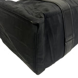 Hermes Tote Bag Nylon, Leather black Akapu Luco