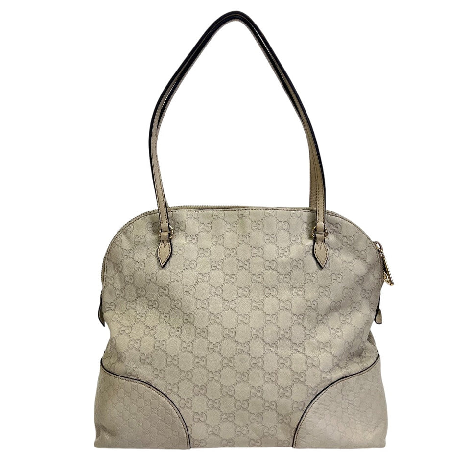 Gucci Handbag 323673 Canvas, Leather white GG pattern