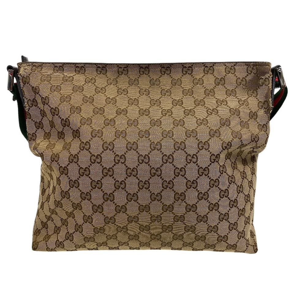 Gucci Shoulder Bag 189751 GG canvas, leather beige GG canvas