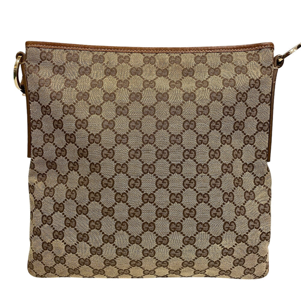 Gucci Shoulder Bag 113013 GG canvas beige GG pattern