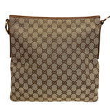 Gucci Shoulder Bag 113013 GG canvas beige GG pattern