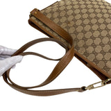 Gucci Shoulder Bag 113013 GG canvas beige GG pattern