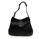 Gucci Shoulder Bag 272386 leather black Horsebit 1995 Hobo bag Women