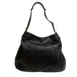 Gucci Shoulder Bag 272386 leather black Horsebit 1995 Hobo bag Women