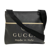 Gucci Shoulder Bag PVC, Canvas black
