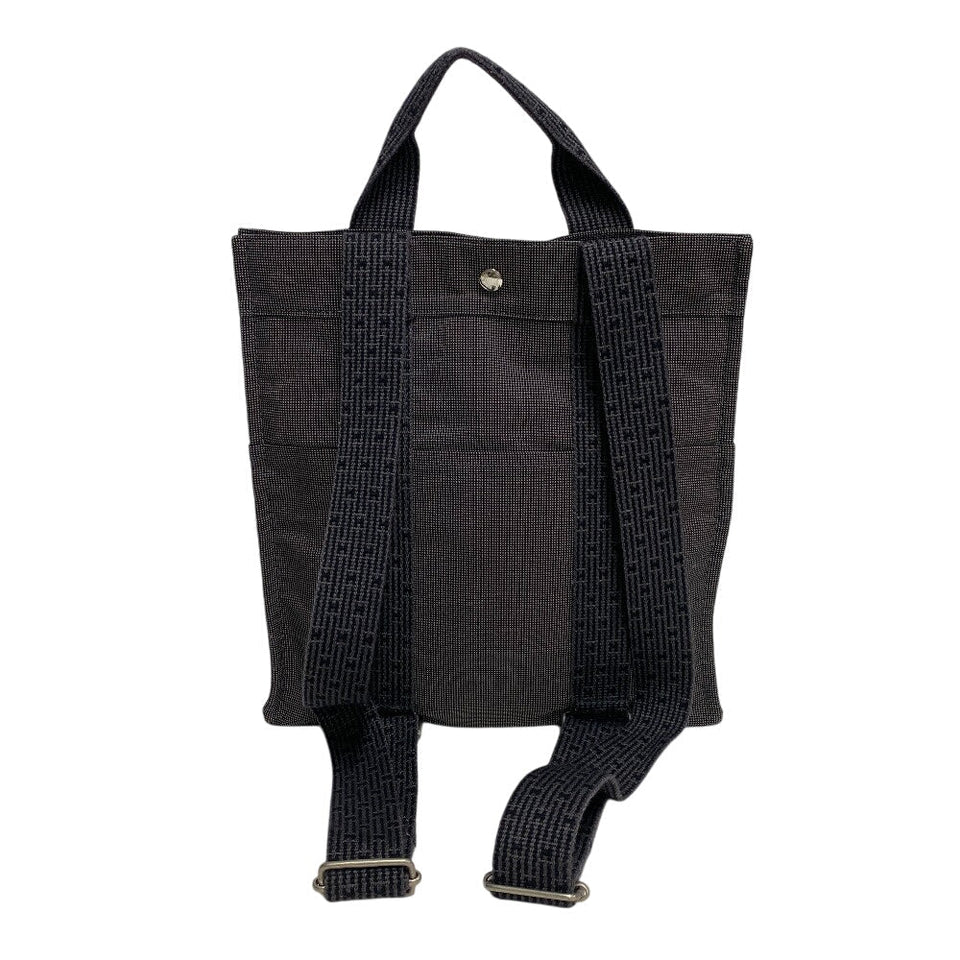 Hermes Backpack canvas black Her Line Her Line ad PM