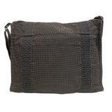 Hermes Shoulder Bag canvas gray Her Line Bassus MM
