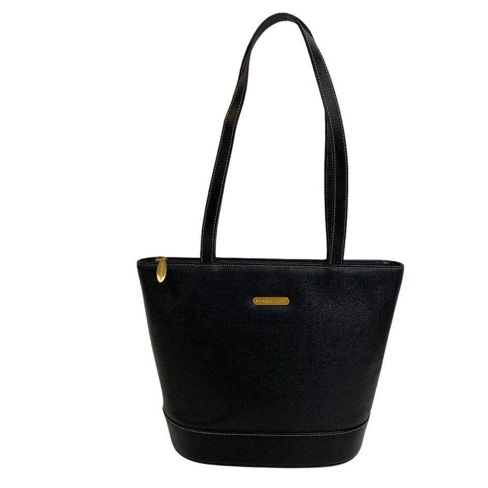 Burberry Tote Bag Leather, Canvas black Nova Check