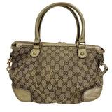 Gucci Handbag 247902 canvas beige GG canvas Sukey