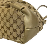 Gucci Handbag 247902 canvas beige GG canvas Sukey