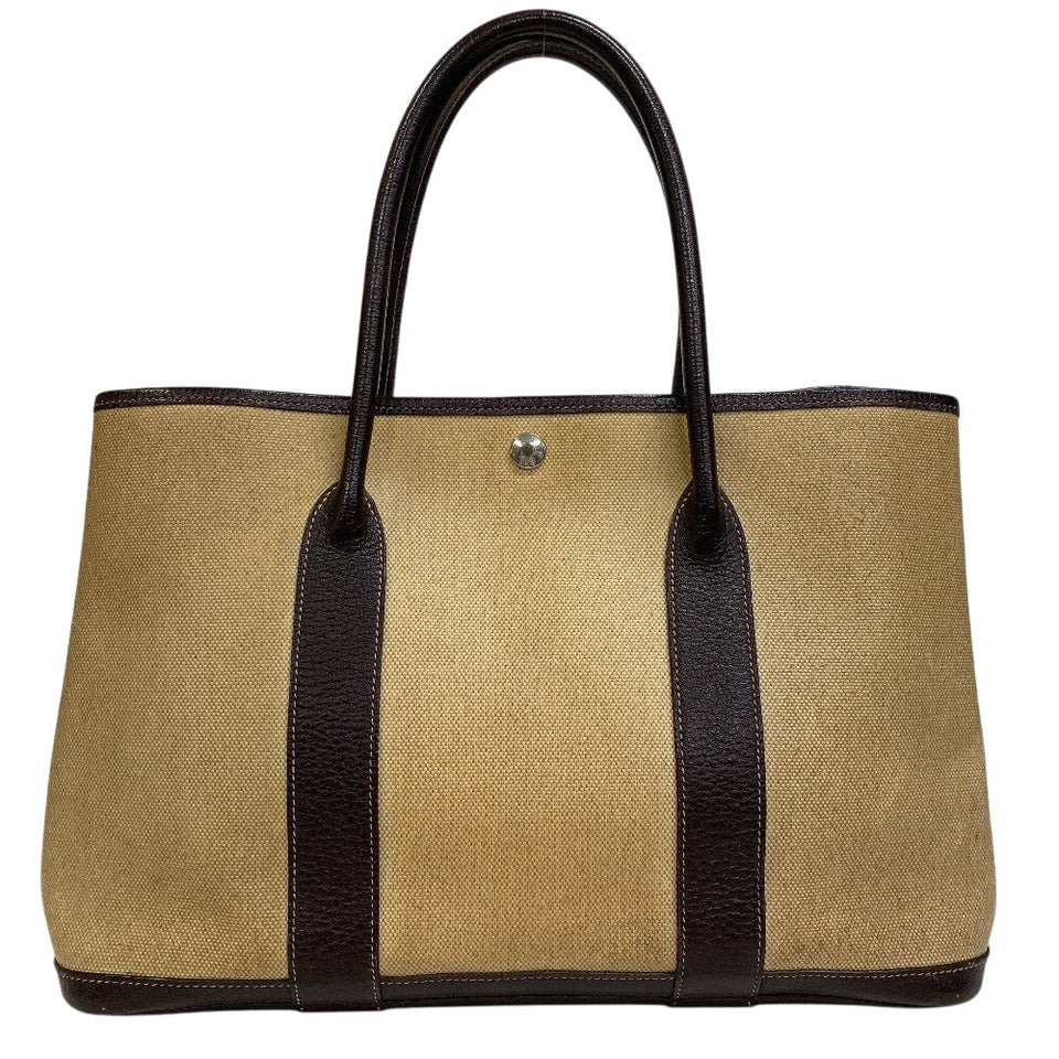 Hermes Handbag Tower ash Brown Garden party PM