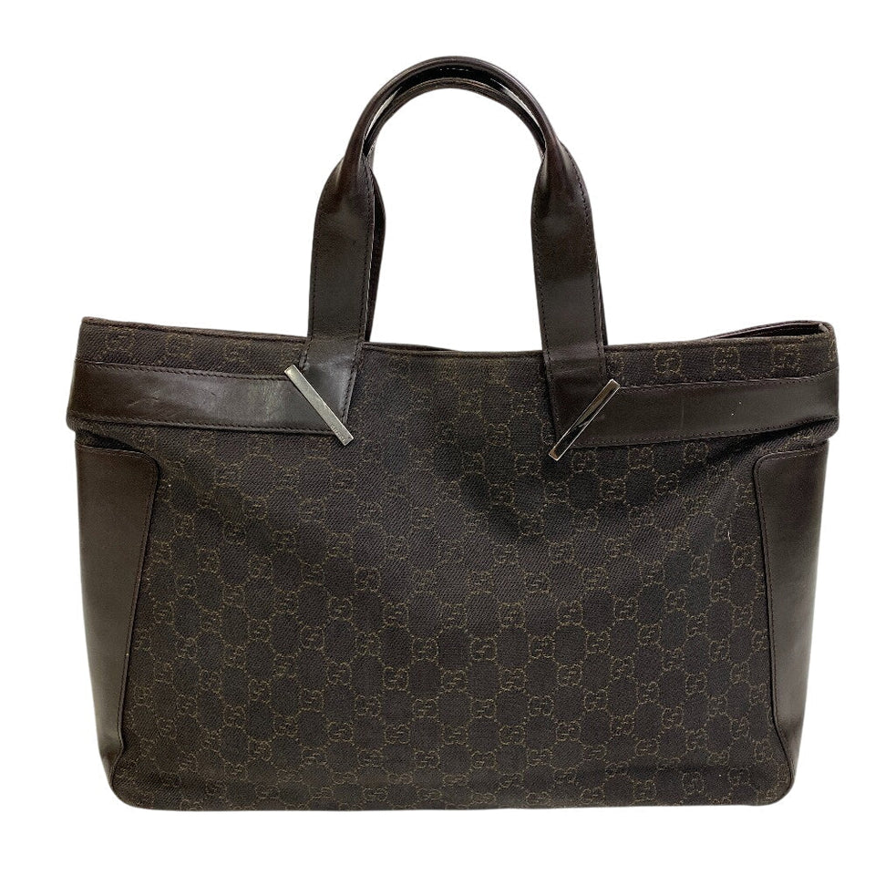 Gucci Tote Bag 73982 Leather, Canvas Brown GG pattern