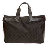 Gucci Tote Bag 73982 Leather, Canvas Brown GG pattern