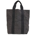 Hermes Tote Bag canvas black Her Line Cabas