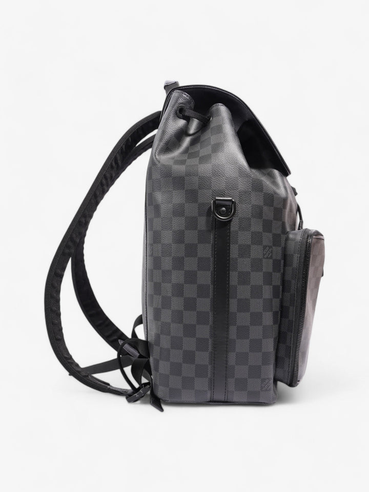 Louis Vuitton Utility Backpack Damier Graphite Canvas