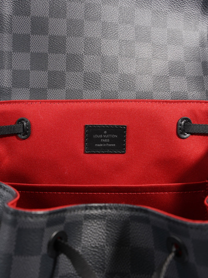 Louis Vuitton Utility Backpack Damier Graphite Canvas
