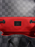 Louis Vuitton Utility Backpack Damier Graphite Canvas