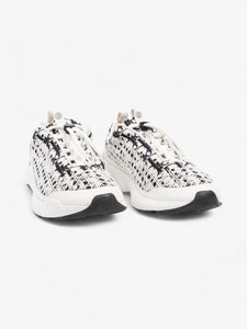 Christian Dior B24 White / Black Oblique Technical Fabric EU 45.5 UK 11