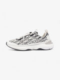 Christian Dior B24 White / Black Oblique Technical Fabric EU 45.5 UK 11