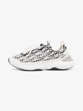 Christian Dior B24 White / Black Oblique Technical Fabric EU 45.5 UK 11