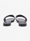 Christian Dior Dway Slides Navy / White Canvas EU 37.5 UK 4.5