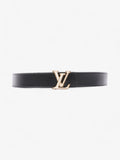 Louis Vuitton LV Seaside Reversible Belt Black / Gold Leather 90cm / 36"