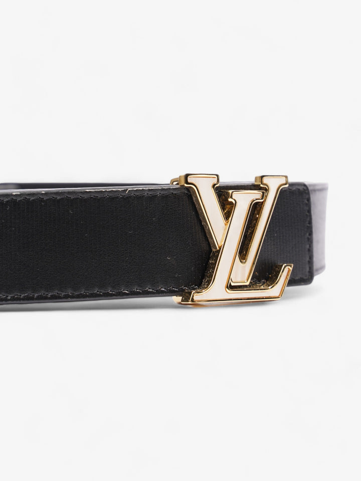 Louis Vuitton LV Seaside Reversible Belt Black / Gold Leather 90cm / 36"