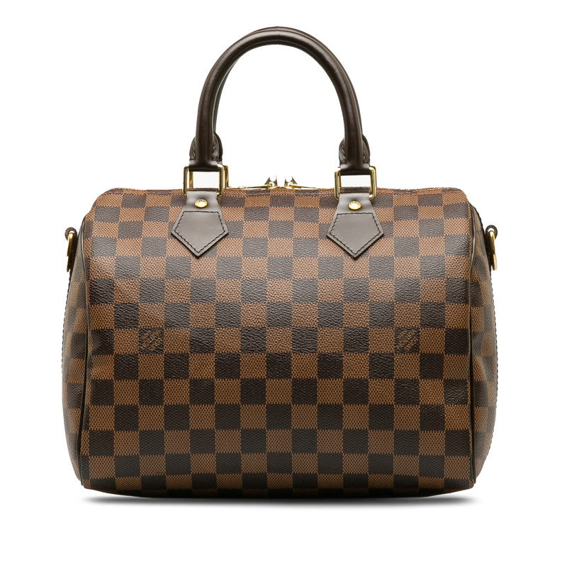 Louis Vuitton Louis Vuitton Damière Boston Bag PVC/Leather Brown