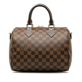Louis Vuitton Louis Vuitton Damière Boston Bag PVC/Leather Brown
