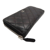 Chanel Classic Long Zip Wallet Lambskin Wallet