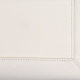 Belt Bag Mini Grained Calfskin White GHW