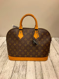 Handbag Designer By Louis Vuitton Size: Medium