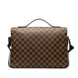 Louis Vuitton Damier Shoulder Bag PVC/Leather Brown