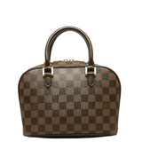 Louis Vuitton Louis Vuitton Damière Handbag PVC/Leather Evan Brown Ladies