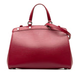 Louis Vuitton Epi Blair MM Tote Handbag Leather Carmine Red M4030E