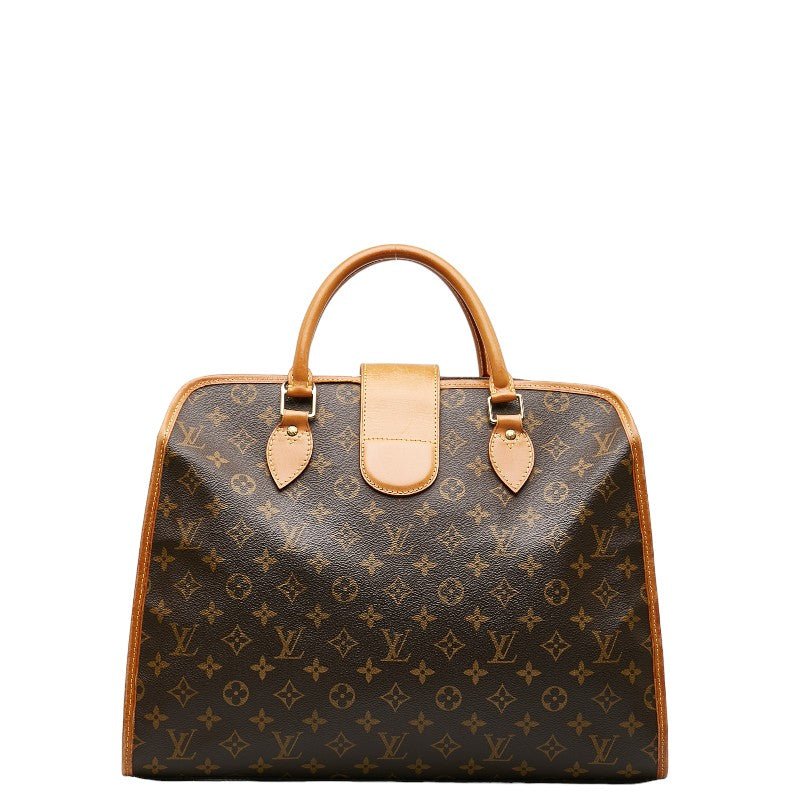 Louis Vuitton Monogram Handbag PVC/Leather Brown