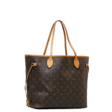 Louis Vuitton Monogram Neverfull Tote Bag PVC/Leather Brown