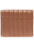 Luxury Burberry Quilted Leather Small Lola Half Wallet Brown