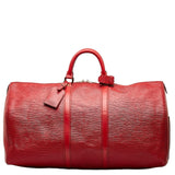 Louis Vuitton Louis Vuitton Boston Bag Leather Castilian Red