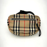 Luxury Burberry Nylon Vintage Check Small Cannon Bum Bag Archive Beige LA31345