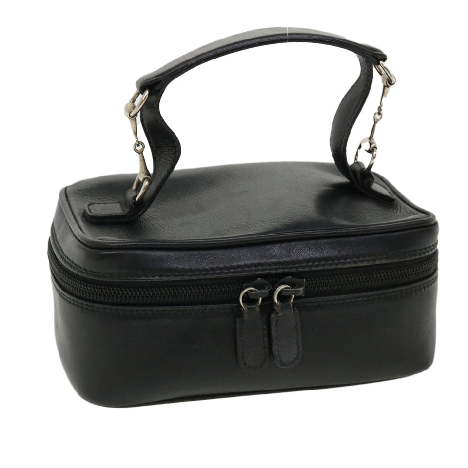 Gucci Pouch Leather Black 3219560141 ac1049