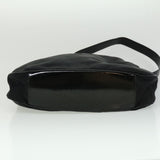 Gucci Bamboo Hand Bag Canvas Black ac1087