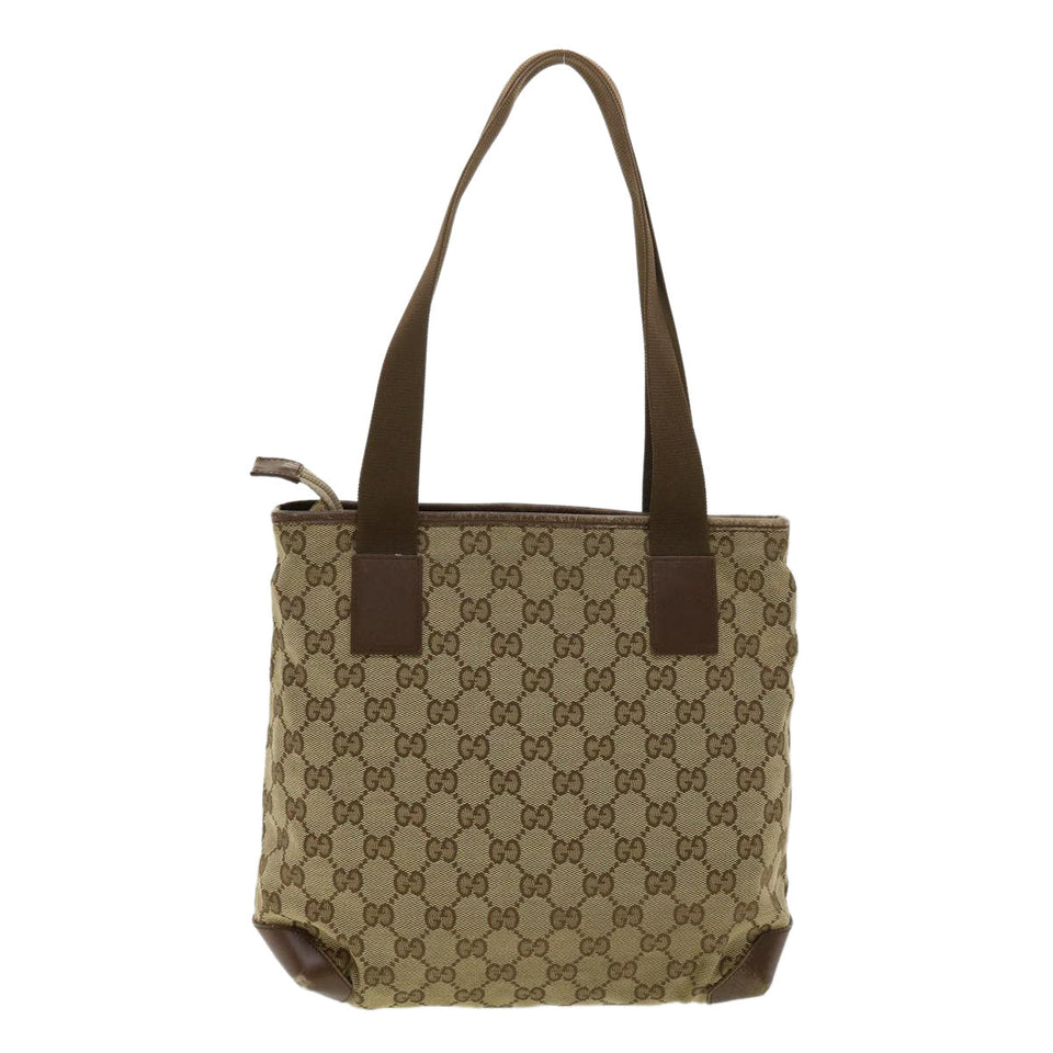 Gucci GG Canvas Tote Bag Beige ac1327
