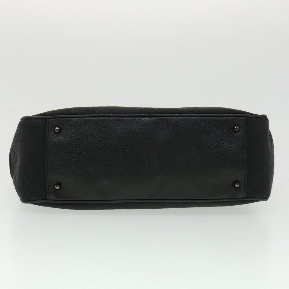 Gucci GG Canvas Shoulder Bag Black ac1349