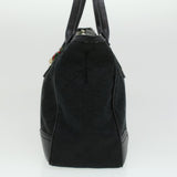 Gucci GG Canvas Web Sherry Line Shoulder Bag Black Red Green ac1354