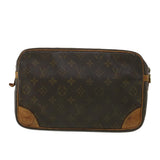Louis Vuitton Monogram Compiegne 28 Clutch Bag LV Auth ac1487