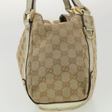 Gucci GG Canvas Shoulder Bag Beige 130736 ac1684