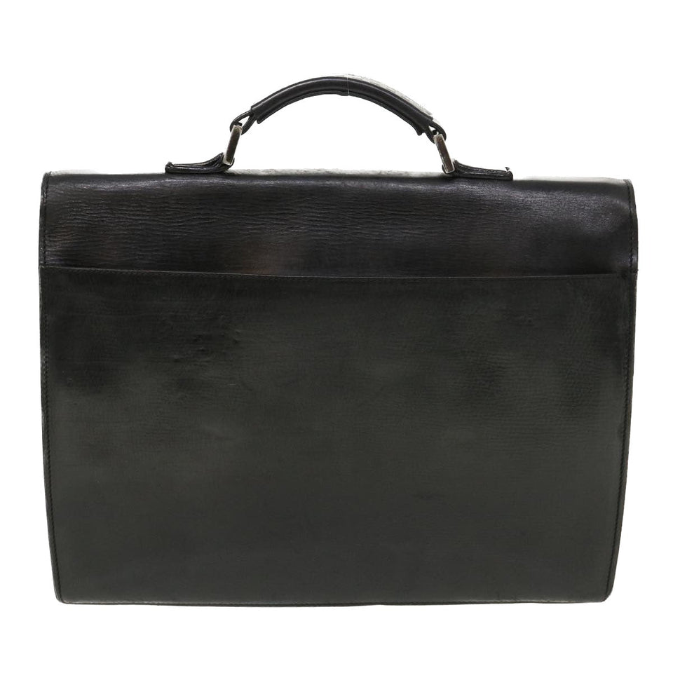 Gucci Business Bag Leather Black 34044 ac1756