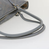 Gucci GG Canvas Shoulder Bag Leather Light Blue 197953 ac1765